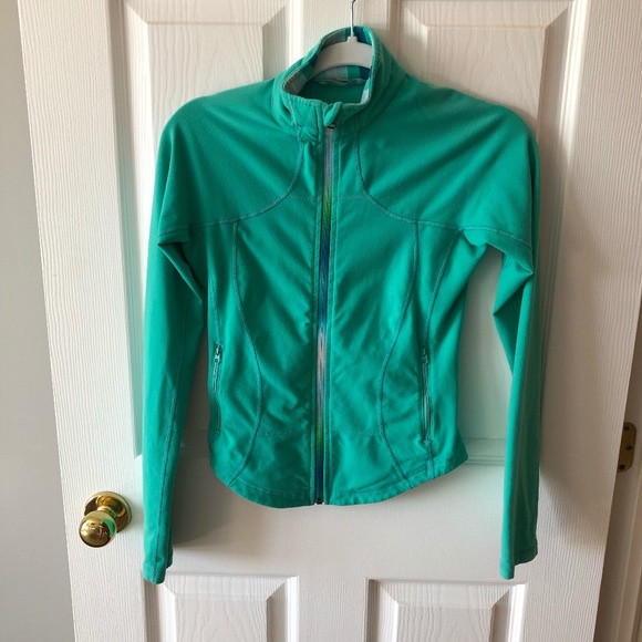 Lululemon Shape Jacket Bali Breeze Ombre Zipper Sz 4 - Picture 1 of 8